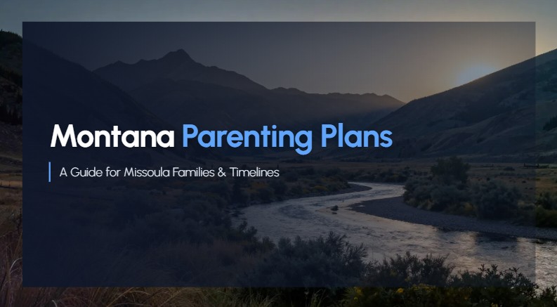 how long does child custody case take montana