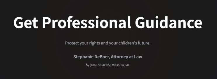 how to modify child supports montana