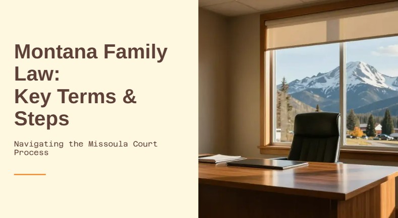 montana family law court process guide